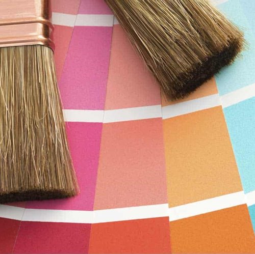 如何使用油漆芯片使颜色选择更容易